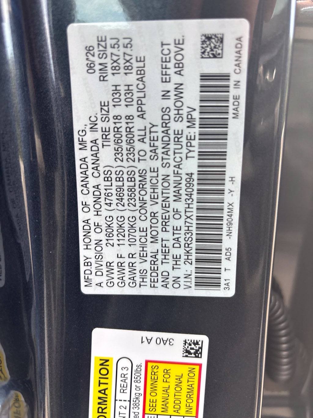 Thumbnail: 2026 Honda CR-V - 8
