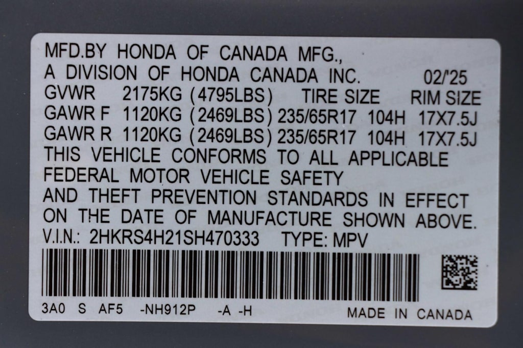 Thumbnail: 2025 Honda CR-V - 20