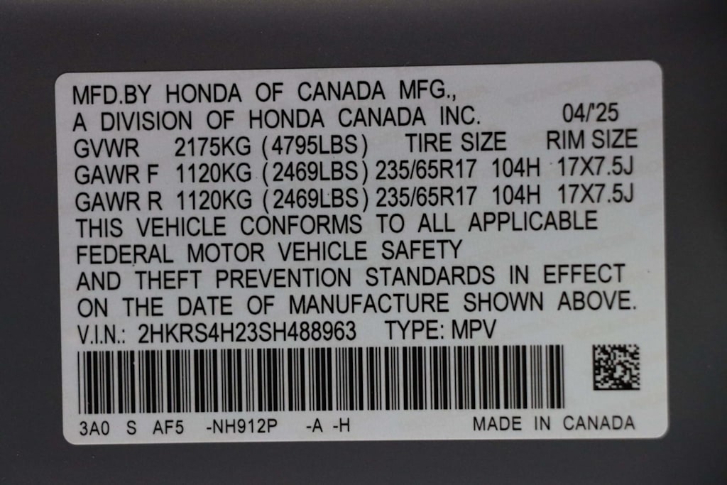 Thumbnail: 2025 Honda CR-V - 19