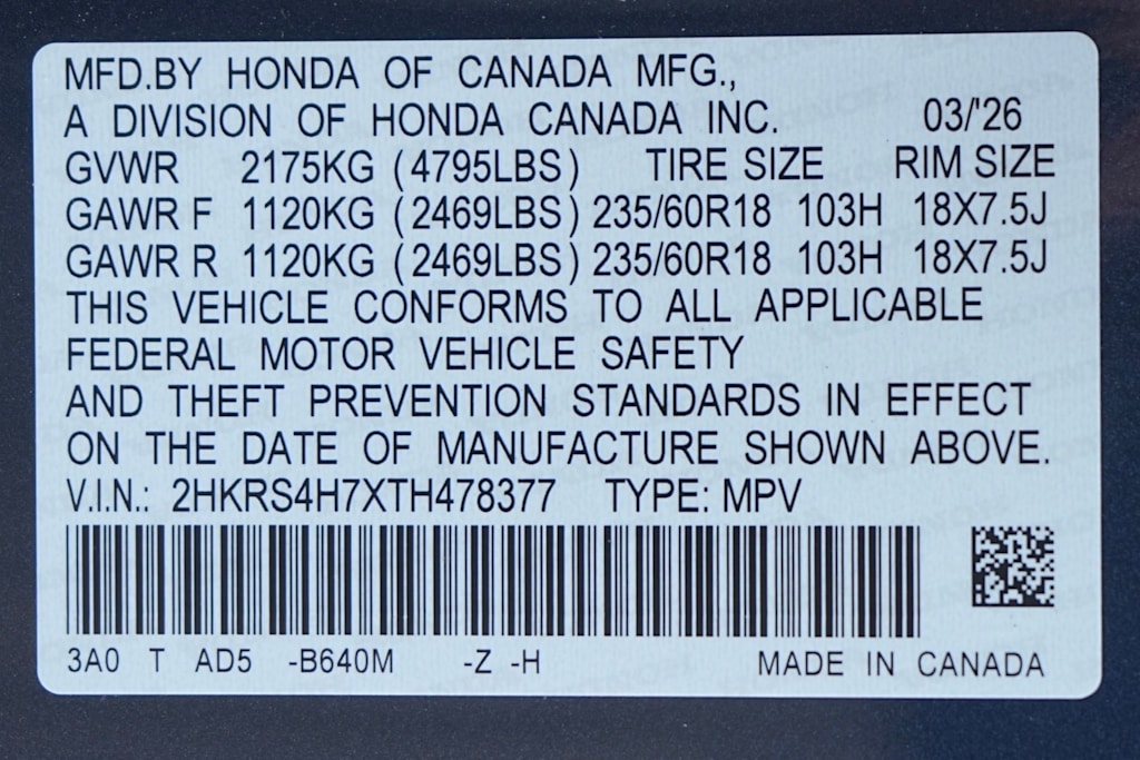 Thumbnail: 2026 Honda CR-V - 20