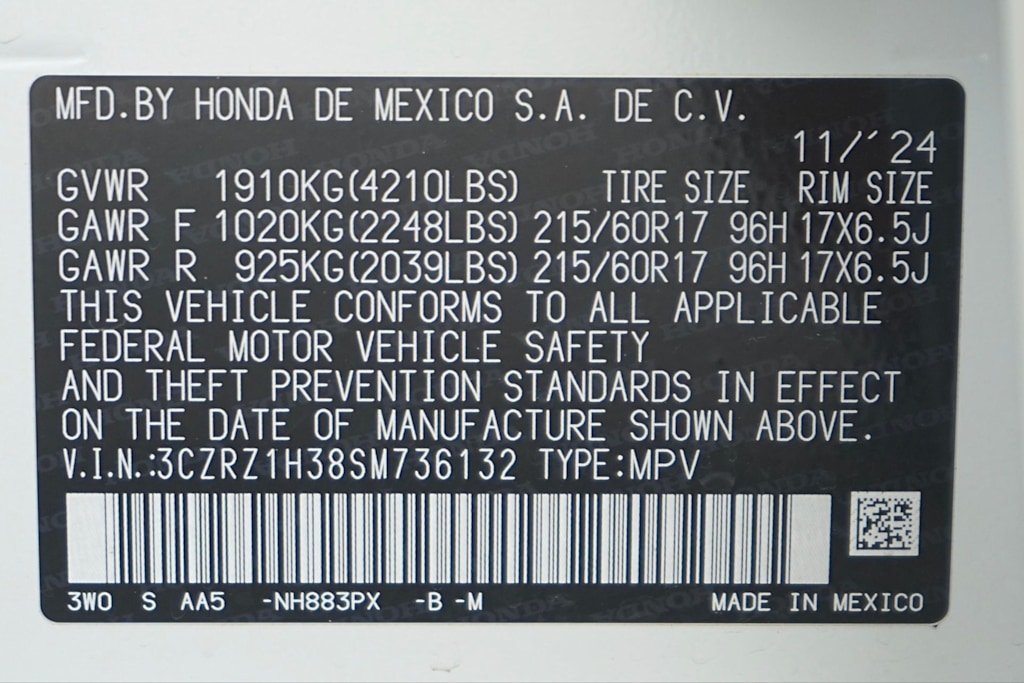 Thumbnail: 2025 Honda HR-V - 30
