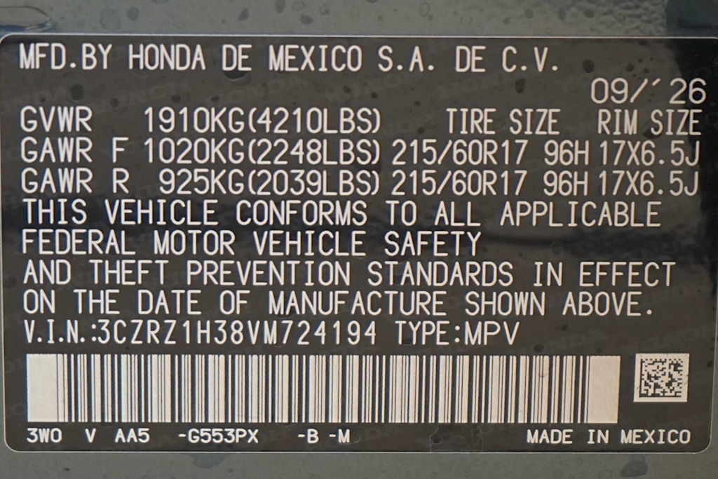 Thumbnail: 2027 Honda HR-V - 20