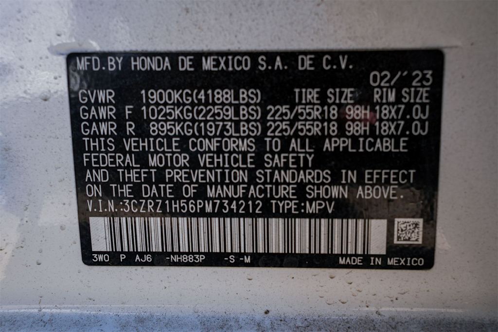 Thumbnail: 2023 Honda HR-V - 19