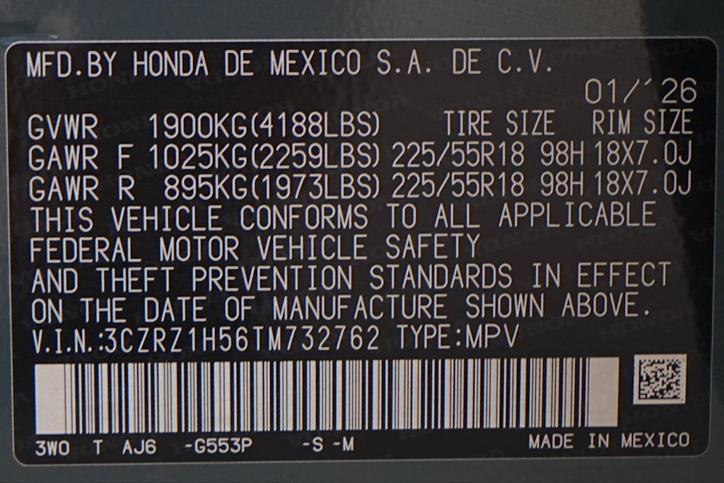 Thumbnail: 2026 Honda HR-V - 20