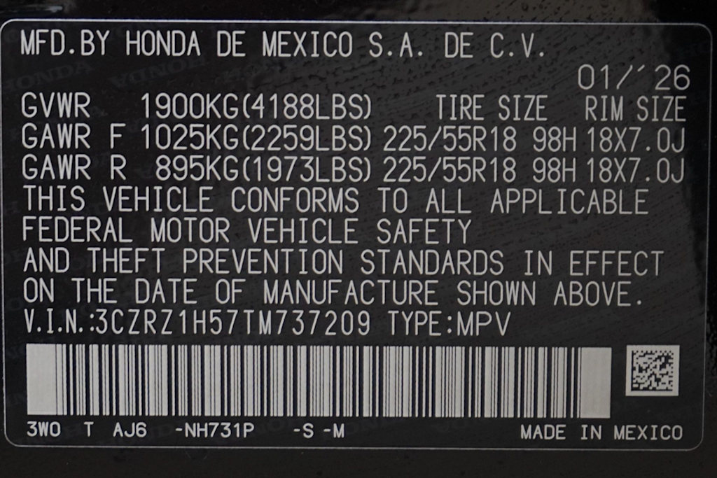 Thumbnail: 2026 Honda HR-V - 20