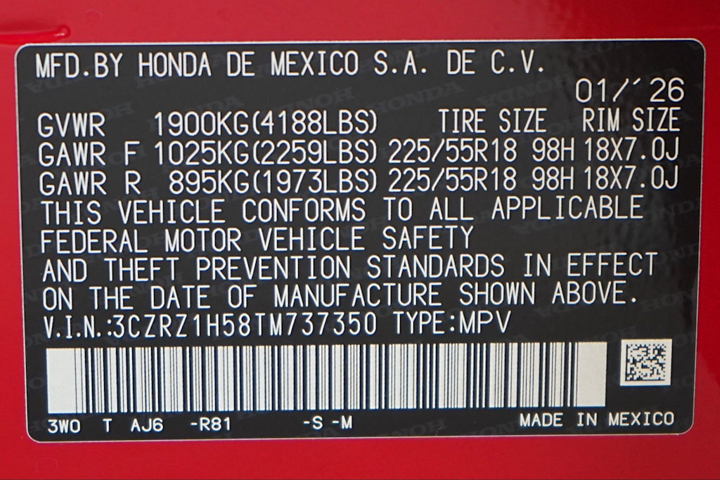 Thumbnail: 2026 Honda HR-V - 30