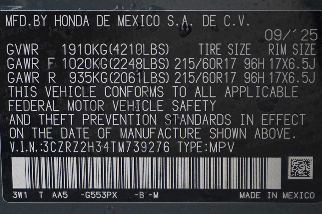 Thumbnail: 2026 Honda HR-V - 20