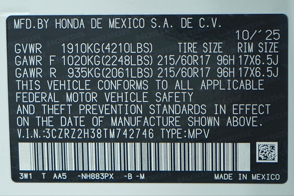 Thumbnail: 2026 Honda HR-V - 20