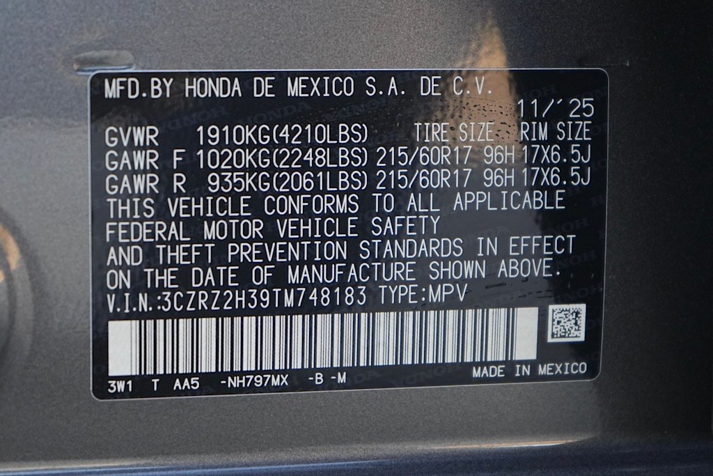 Thumbnail: 2026 Honda HR-V - 20