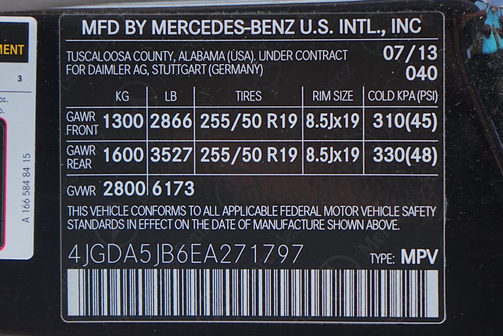 Thumbnail: 2014 Mercedes-Benz M-Class - 19