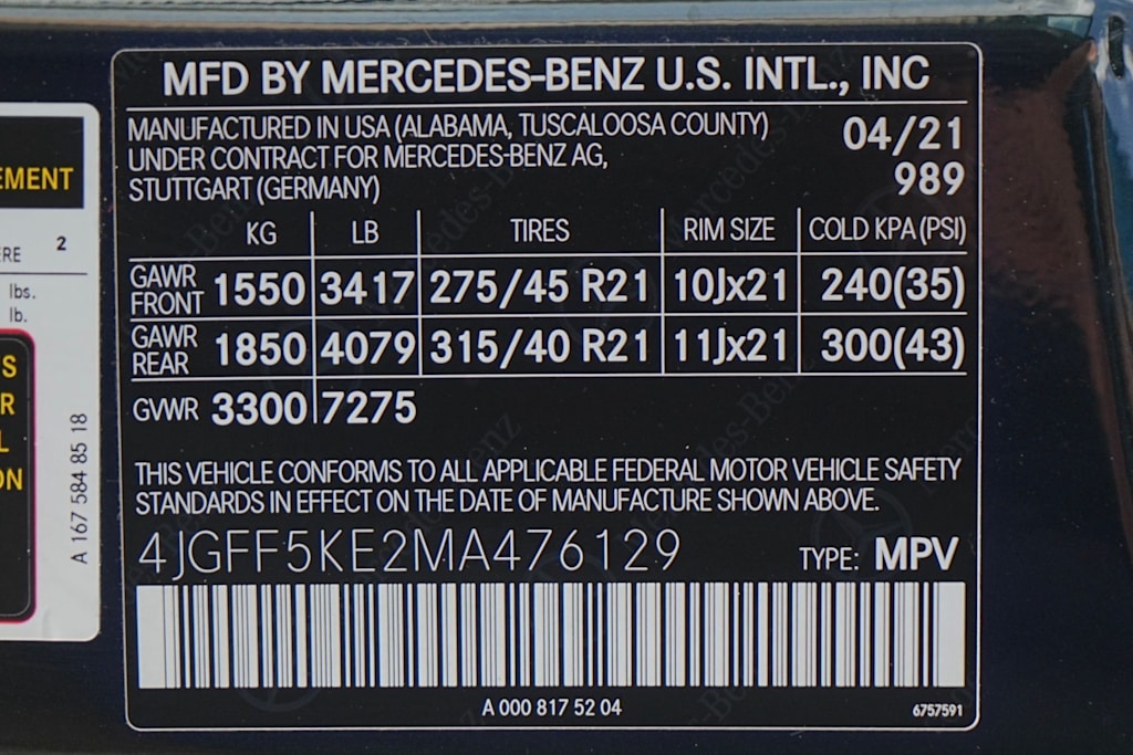 Thumbnail: 2021 Mercedes-Benz GLS - 19