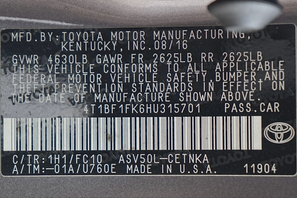 Thumbnail: 2017 Toyota Camry - 30