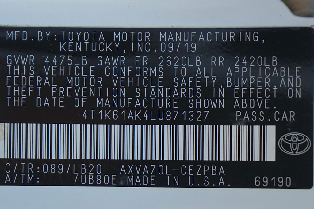 Thumbnail: 2020 Toyota Camry - 19