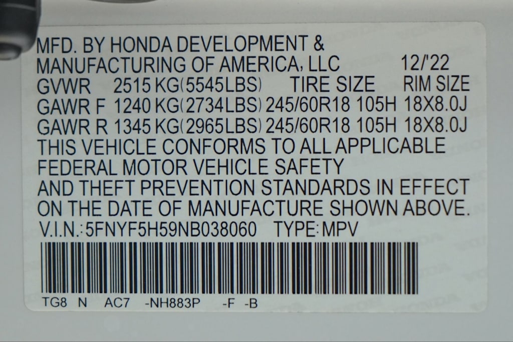 Thumbnail: 2022 Honda Pilot - 30