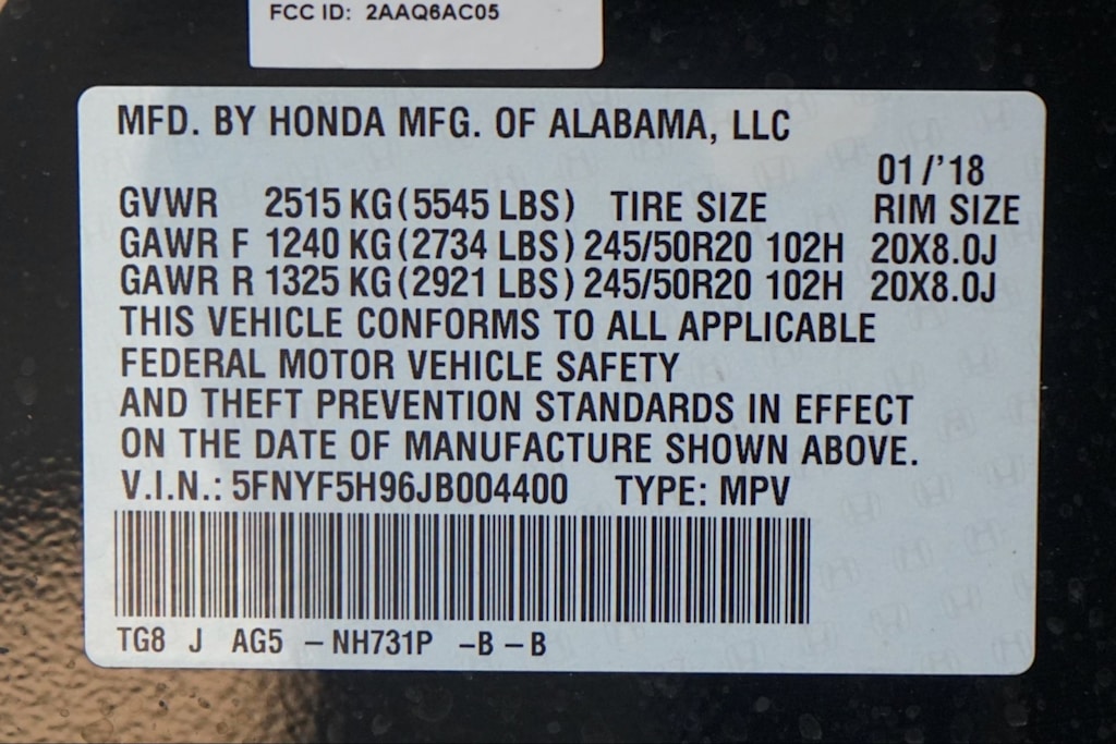 Thumbnail: 2018 Honda Pilot - 30