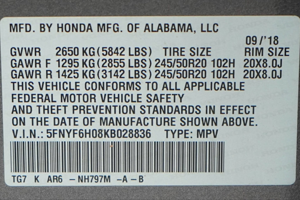 Thumbnail: 2019 Honda Pilot - 30