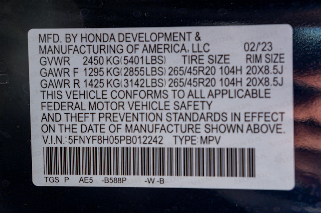 Thumbnail: 2023 Honda Passport - 30