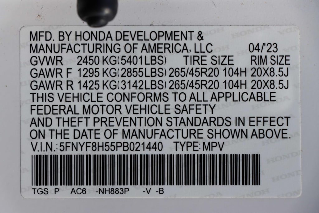 2023 Honda Passport EX-L 21