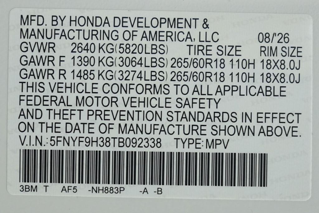 Thumbnail: 2026 Honda Passport - 20
