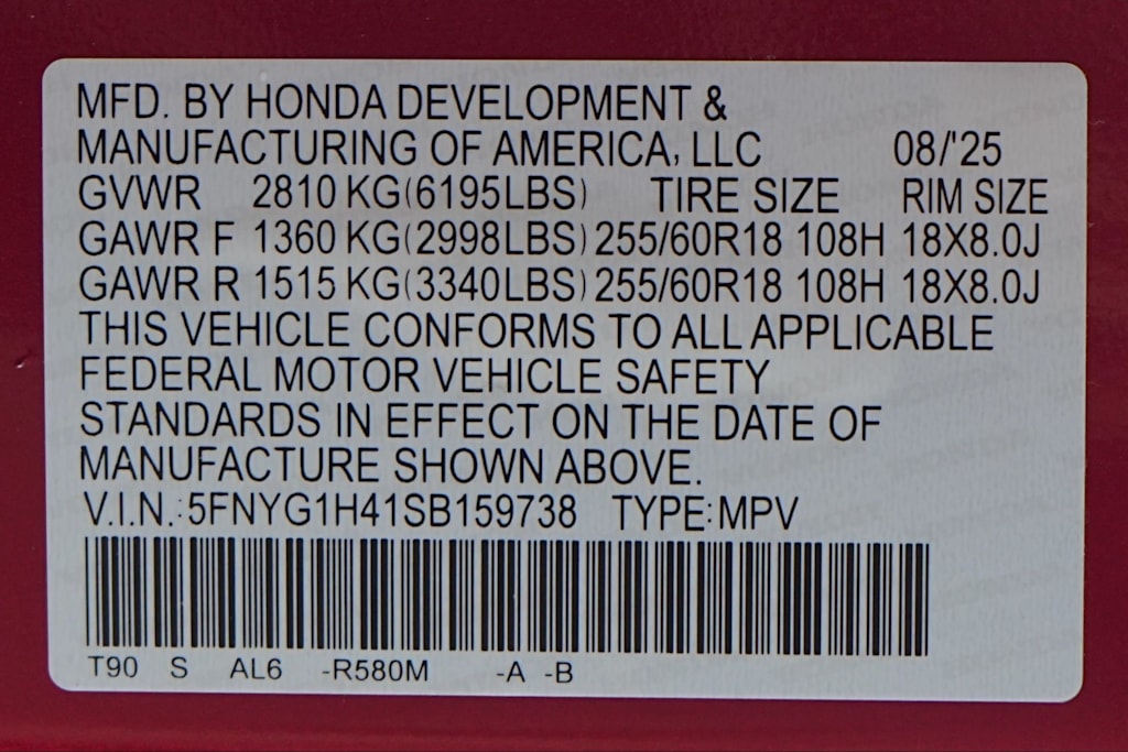 Thumbnail: 2025 Honda Pilot - 30