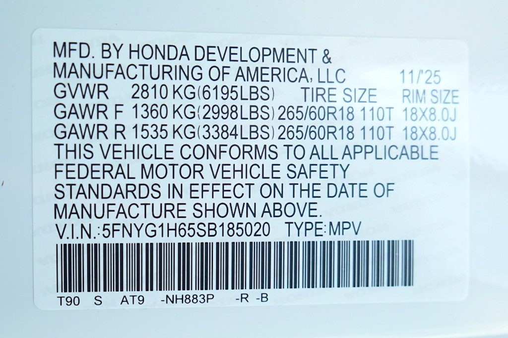 Thumbnail: 2025 Honda Pilot - 20