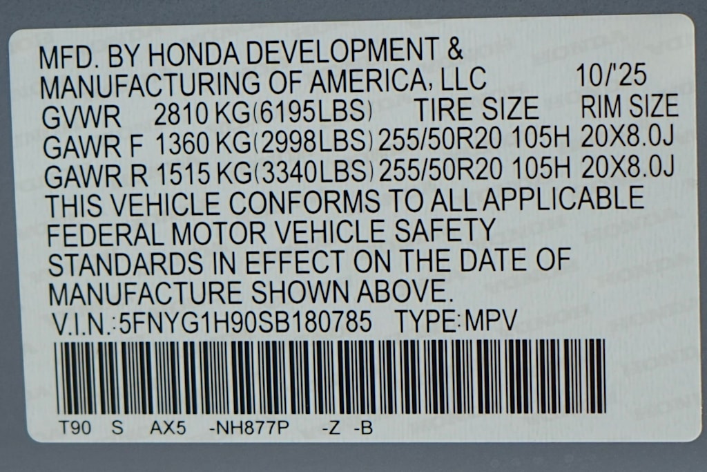 Thumbnail: 2025 Honda Pilot - 30