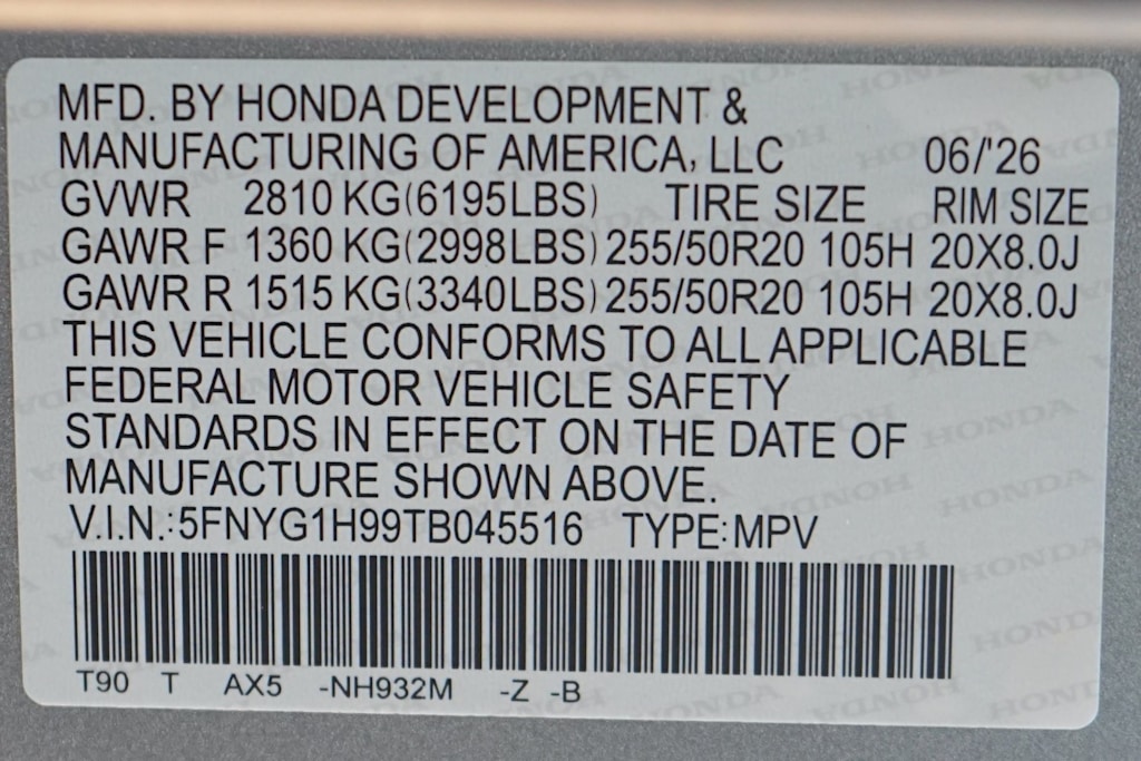 Thumbnail: 2026 Honda Pilot - 20
