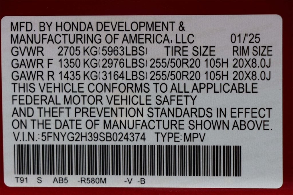 Thumbnail: 2025 Honda Pilot - 20
