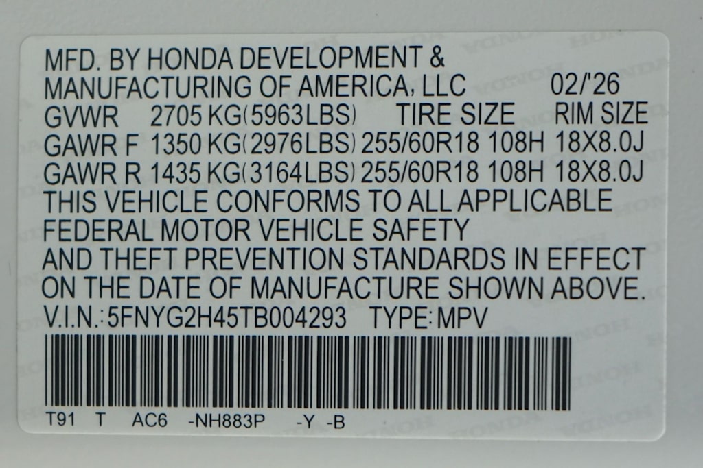 Thumbnail: 2026 Honda Pilot - 29