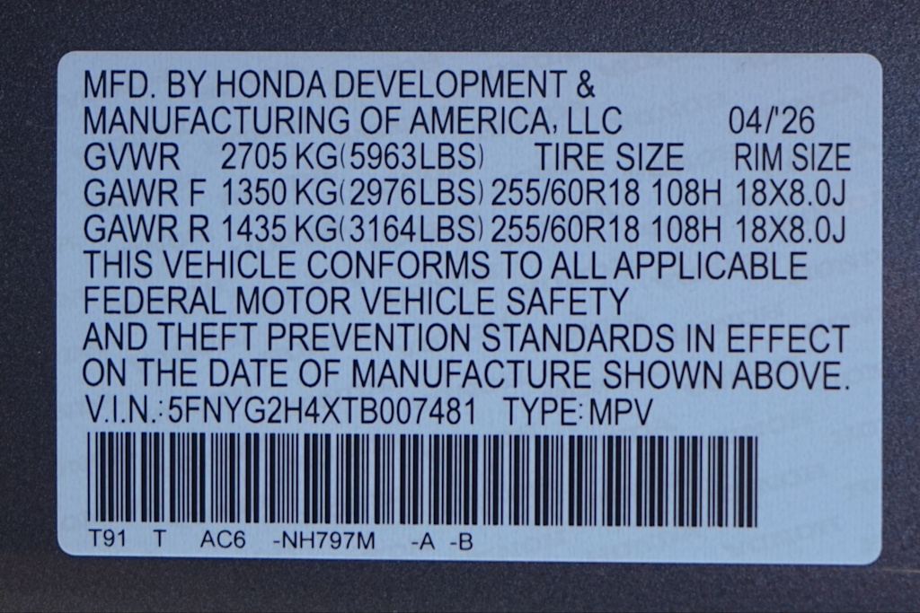 Thumbnail: 2026 Honda Pilot - 19
