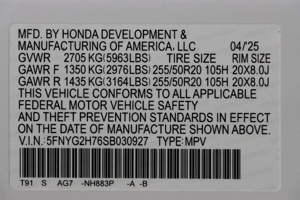 Thumbnail: 2025 Honda Pilot - 20