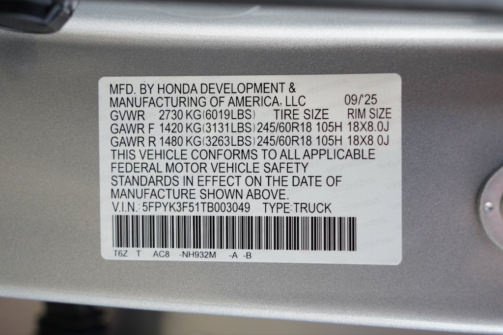 Thumbnail: 2026 Honda Ridgeline - 20