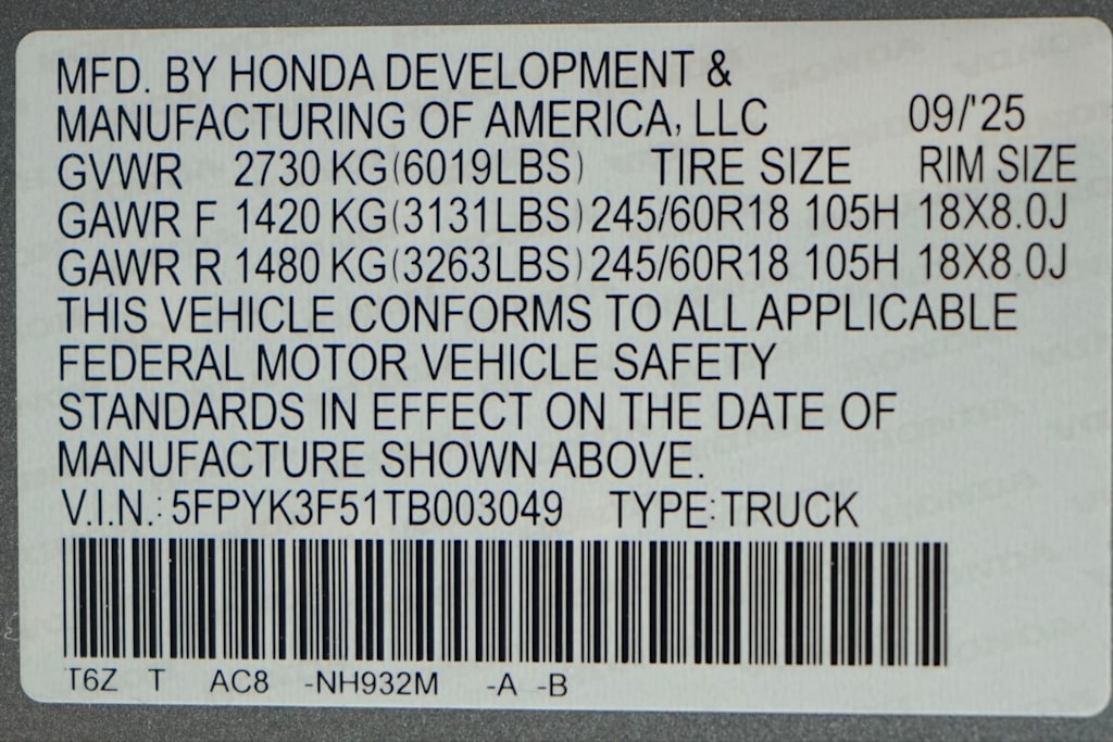 Thumbnail: 2026 Honda Ridgeline - 30