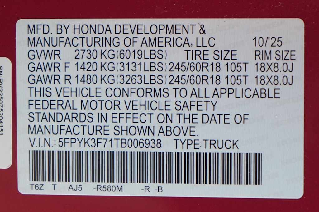 Thumbnail: 2026 Honda Ridgeline - 30