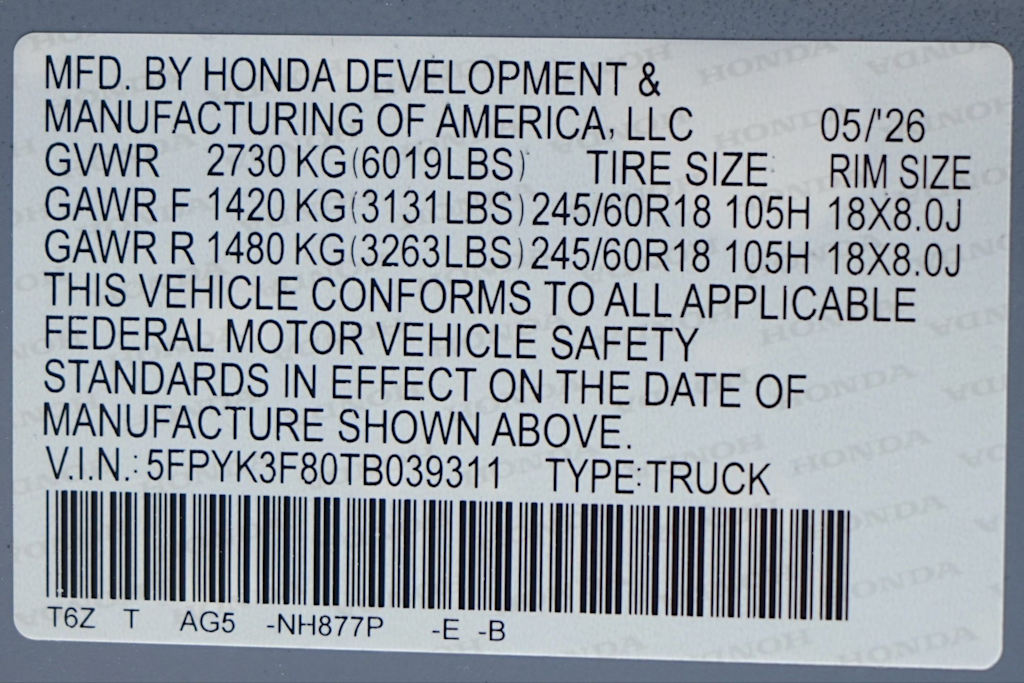 Thumbnail: 2026 Honda Ridgeline - 20