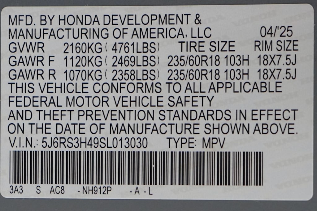 Thumbnail: 2025 Honda CR-V - 30
