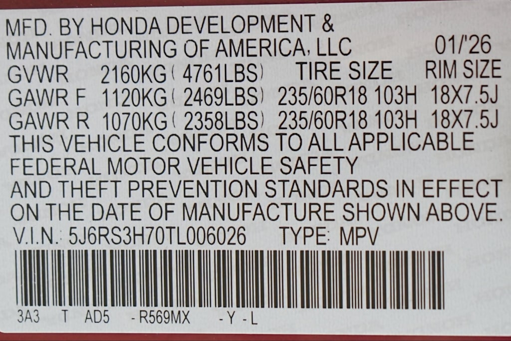 Thumbnail: 2026 Honda CR-V - 20