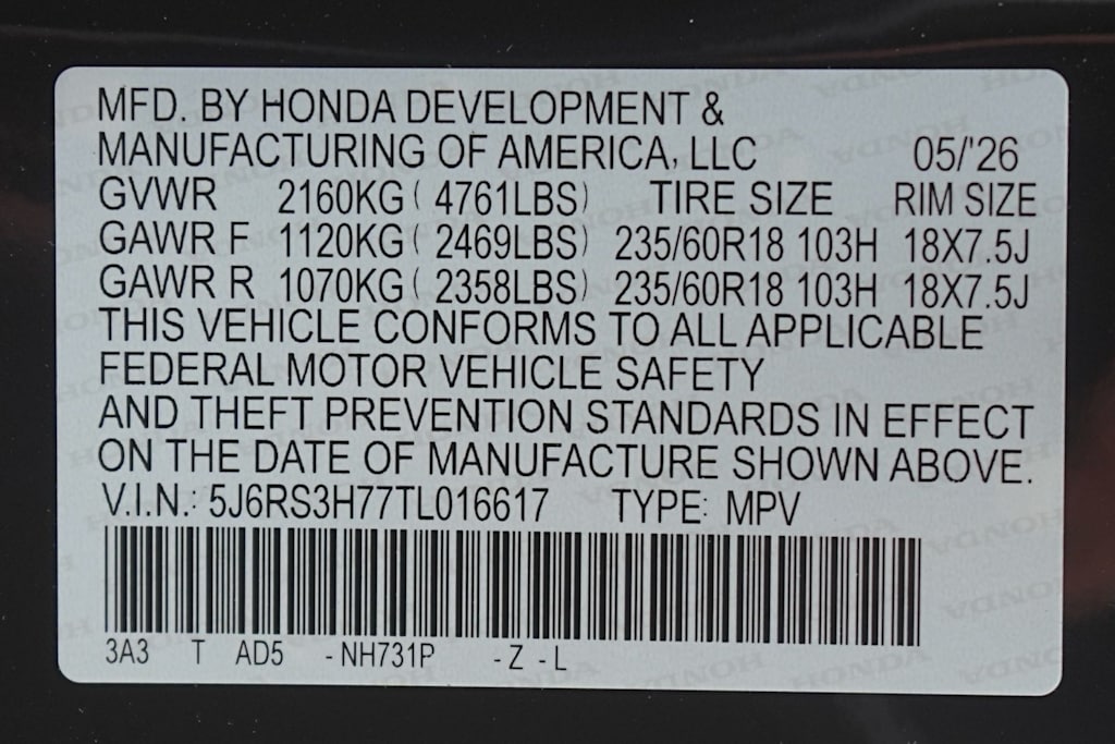Thumbnail: 2026 Honda CR-V - 20