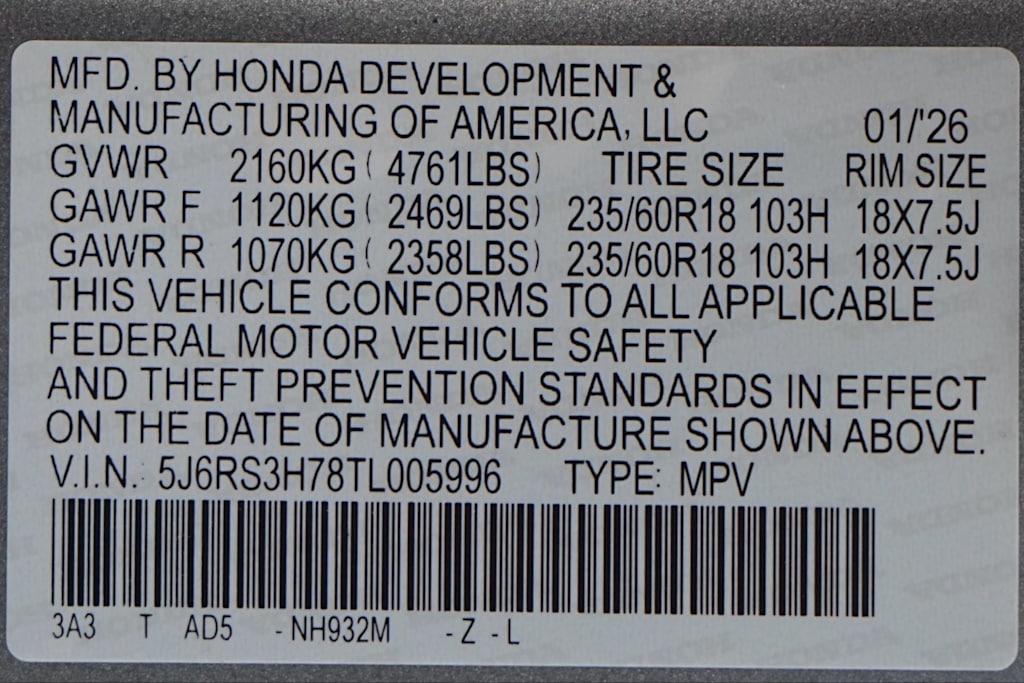 Thumbnail: 2026 Honda CR-V - 20