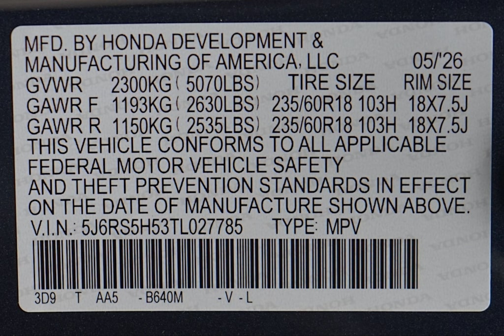 Thumbnail: 2026 Honda CR-V - 20