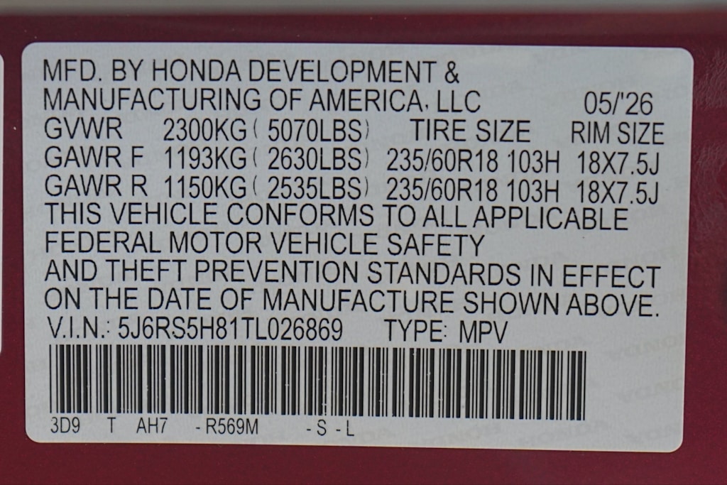 Thumbnail: 2026 Honda CR-V - 20