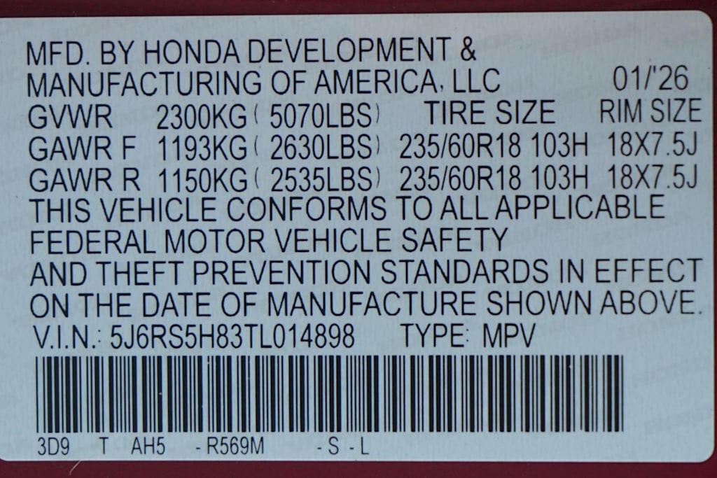 Thumbnail: 2026 Honda CR-V - 20