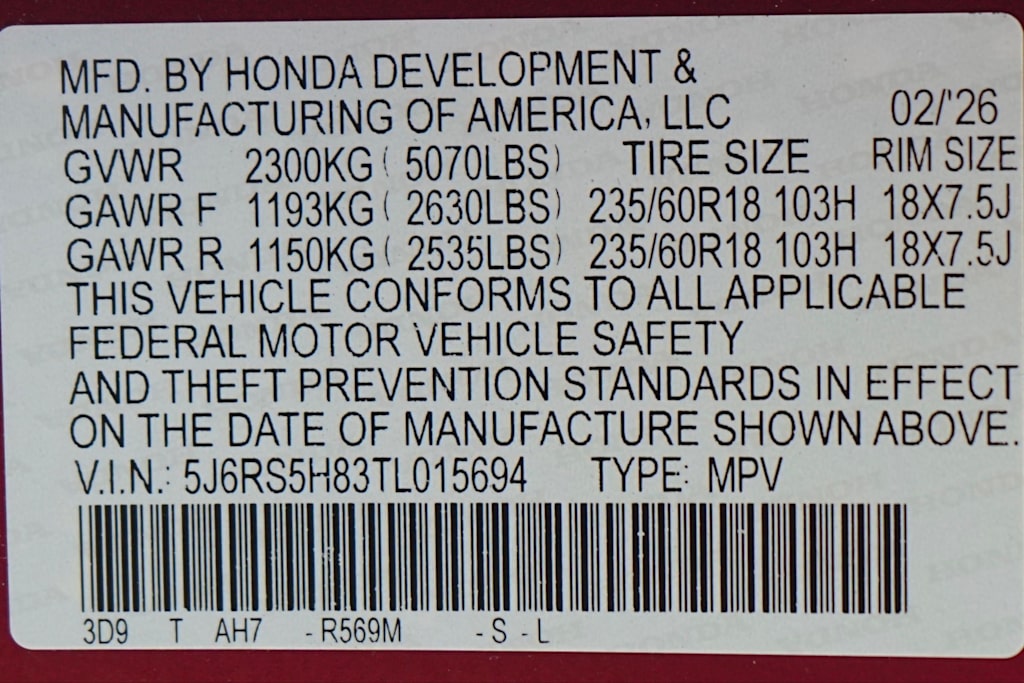 Thumbnail: 2026 Honda CR-V - 20
