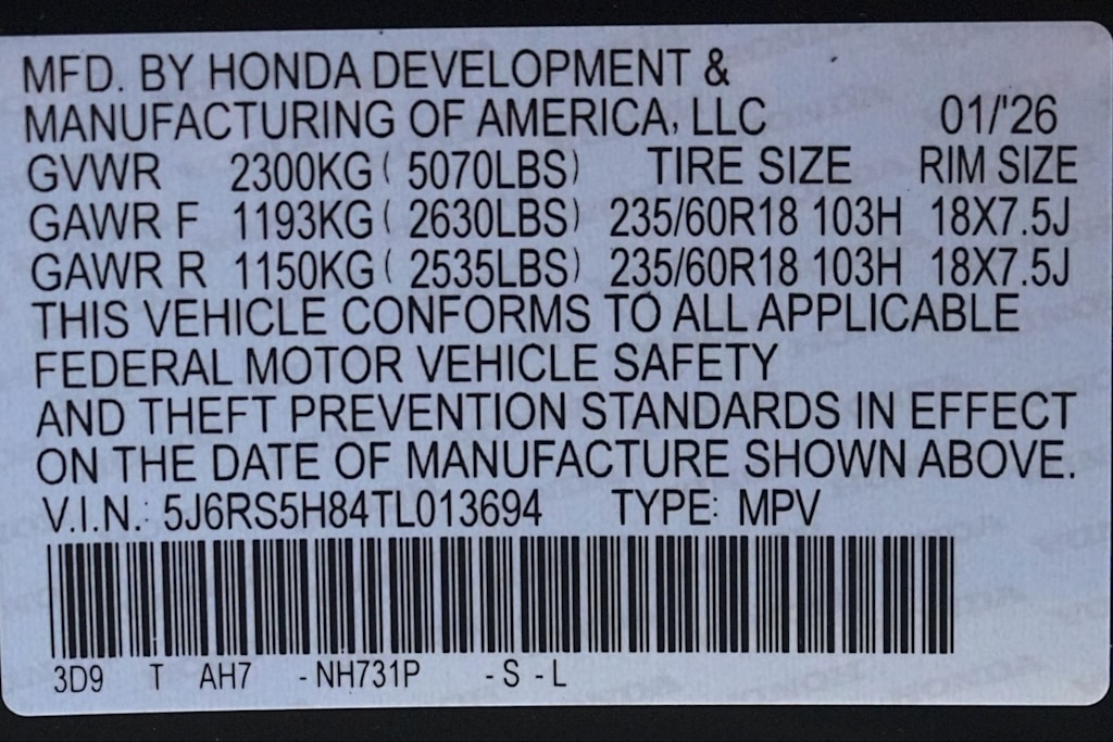 Thumbnail: 2026 Honda CR-V - 19