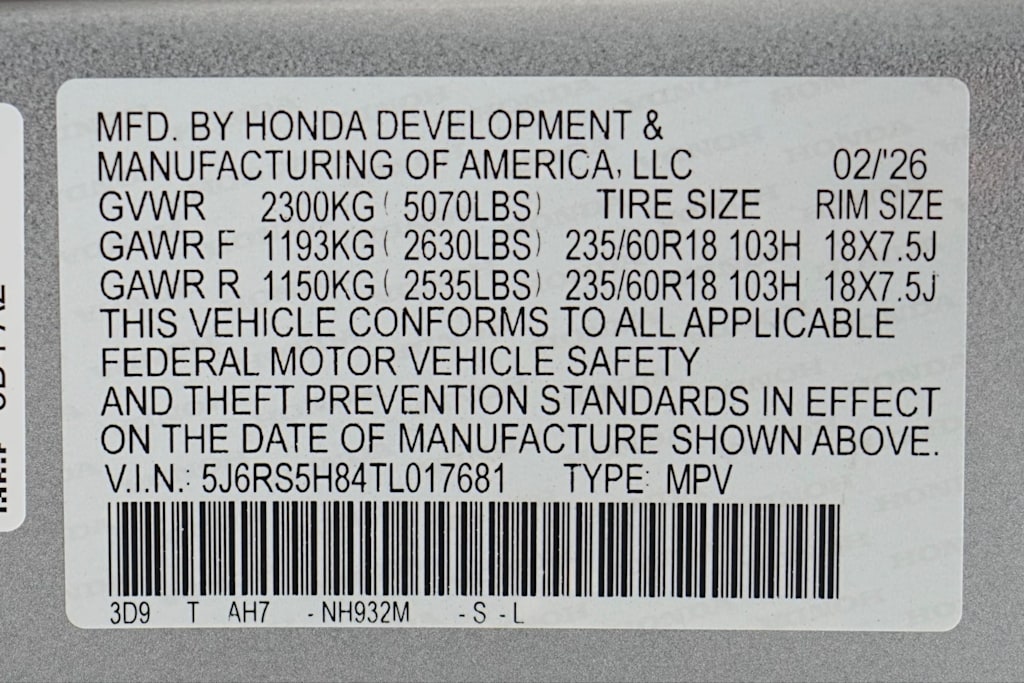 Thumbnail: 2026 Honda CR-V - 20