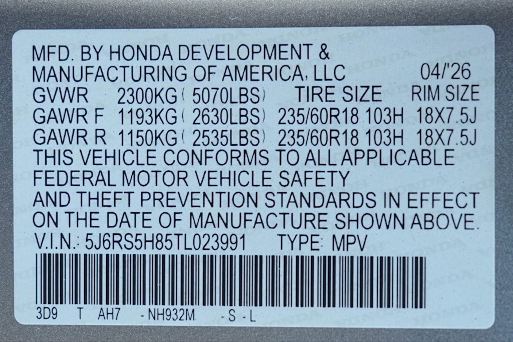 Thumbnail: 2026 Honda CR-V - 20