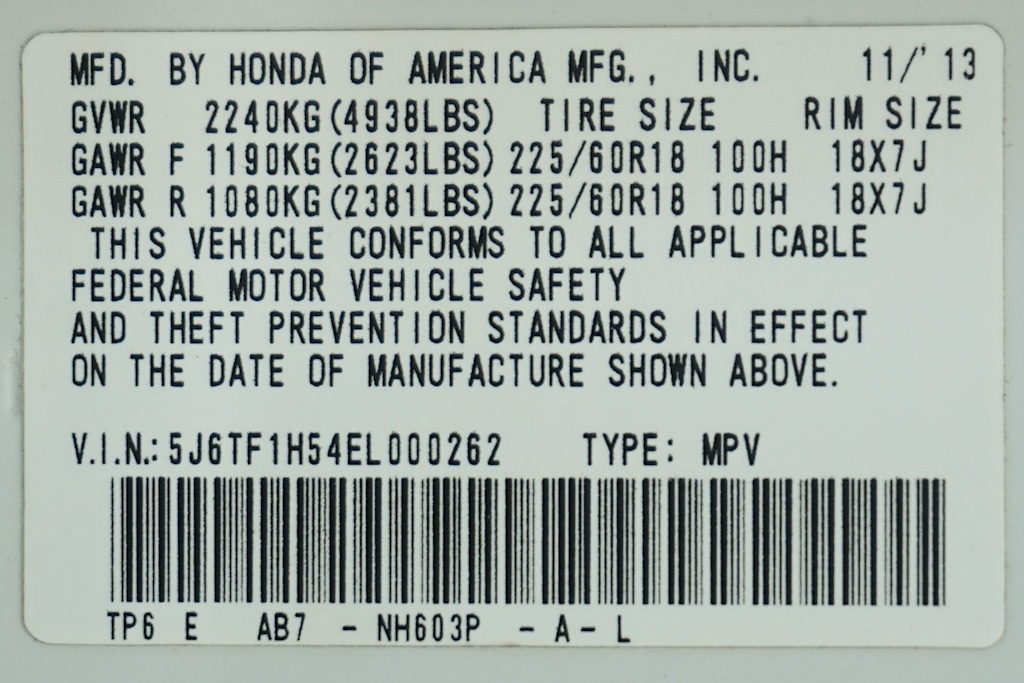 Thumbnail: 2014 Honda Crosstour - 20