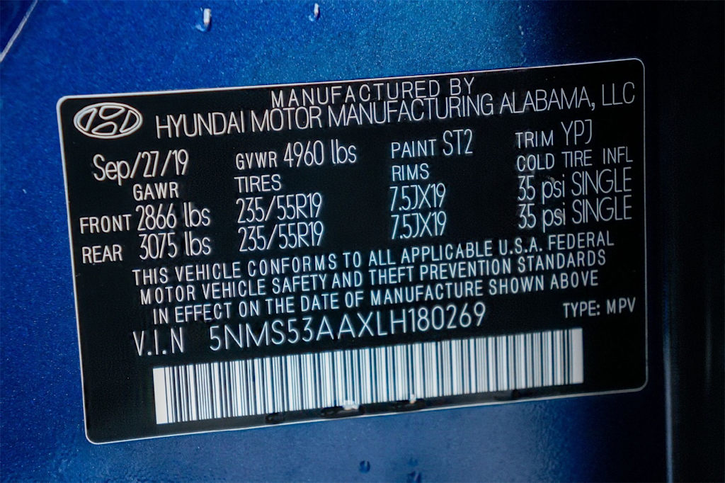 Thumbnail: 2020 Hyundai Santa Fe - 20