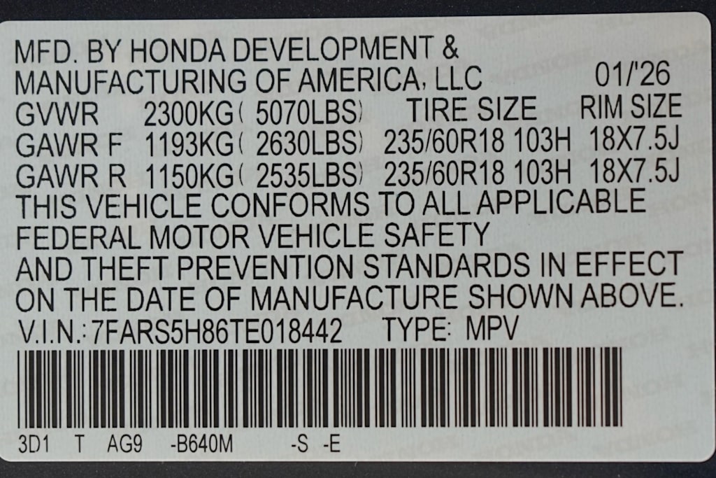 Thumbnail: 2026 Honda CR-V - 20