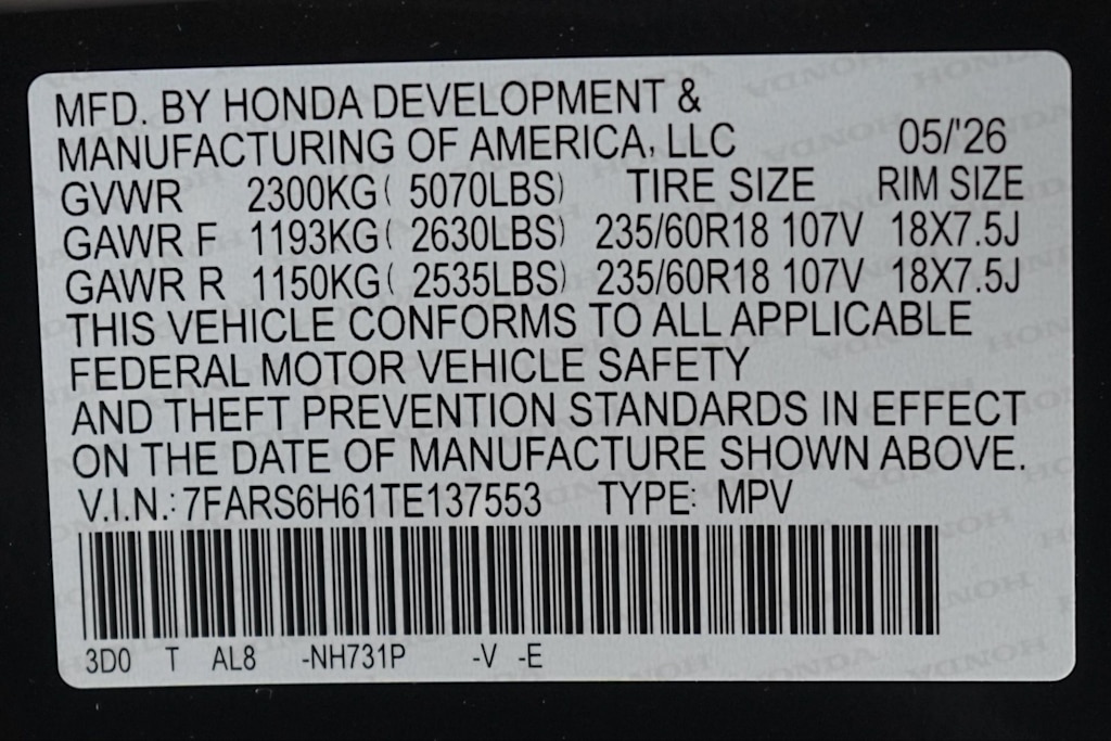 Thumbnail: 2026 Honda CR-V - 20
